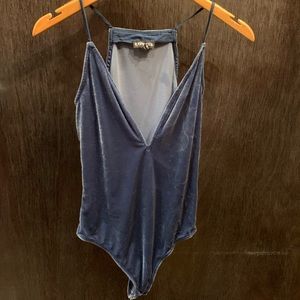 Velvet bodysuit
